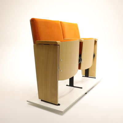 Soluciones de asientos de teatro contemporáneo cómodos para eventos en interiores