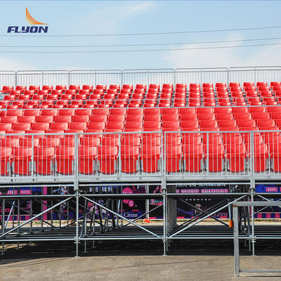 Buen precio Fast Install Bleacher Use Plastic Folding Football Stadium Demountable Seat/bleacher en línea