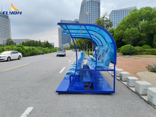 Refugio de banco impermeable con 5 años de garantía para la protección de mobiliario exterior comercial