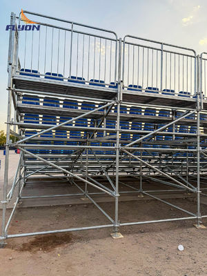 Buen precio Customized Size Aluminum Grandstand with 2 Years Warranty and CE ISO9001 ISO14001 ISO45001 TUV SGS Certified en línea