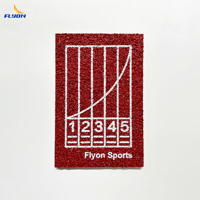 Buen precio Pista de atletismo de vertido completo de EPDM, superficie monolítica sin juntas, absorción de impacto avanzada, certificación IAAF para instalaciones deportivas en línea