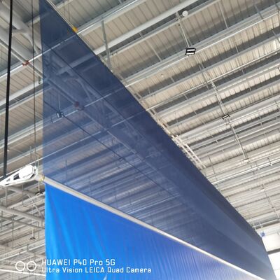 Sistema de control eléctrico resistente al fuego y respetuoso con el medio ambiente Cortina divisoria Cortina de separación