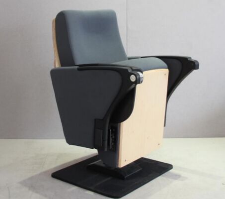 Buen precio Tejido ajustable apoyabrazos de cuero asientos de cine modernos con sistema de enlace de fila continua para auditorios cines en línea