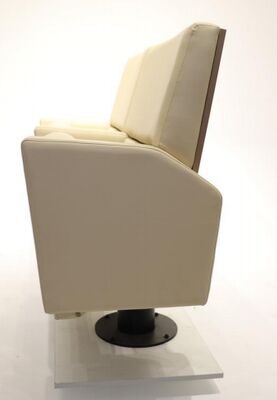 Buen precio Asientos de cine modernos, comerciales y duraderos, con clasificación de resistencia al fuego EN1021, totalmente tapizados para cines en línea