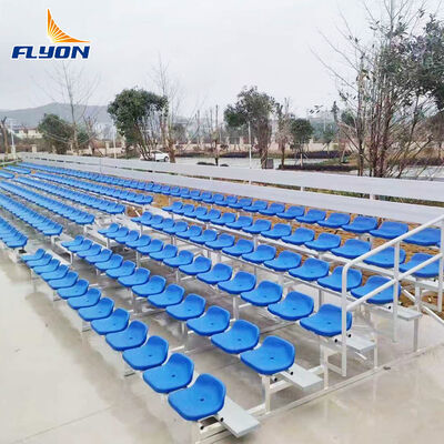 Patio desmontable de instalación rápida con asientos de plástico para estadios de fútbol y tribuna