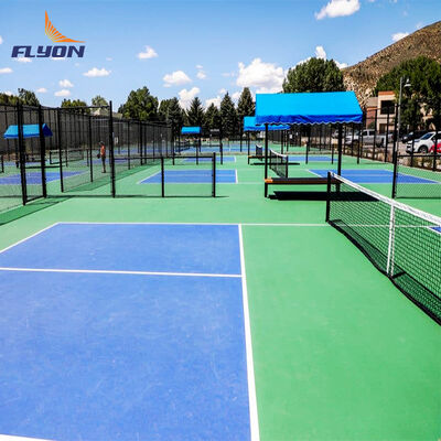 Buen precio Tejón profesional portátil de pista de pickleball antideslizante con un grosor de 3 mm duradero para uso al aire libre en línea