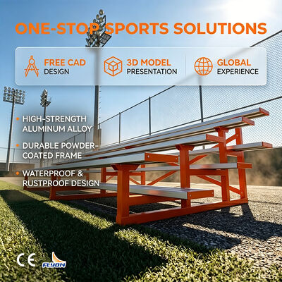Buen precio Gradas modulares de aluminio de instalación rápida con garantía de 5 años para asientos portátiles de estadio en línea